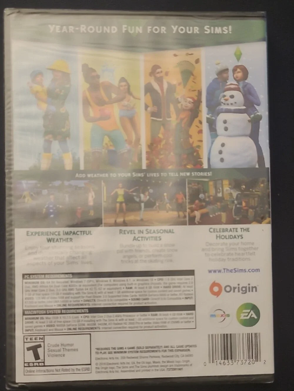 The Sims 4: Seasons Expansion Pack - EA (White, Green)